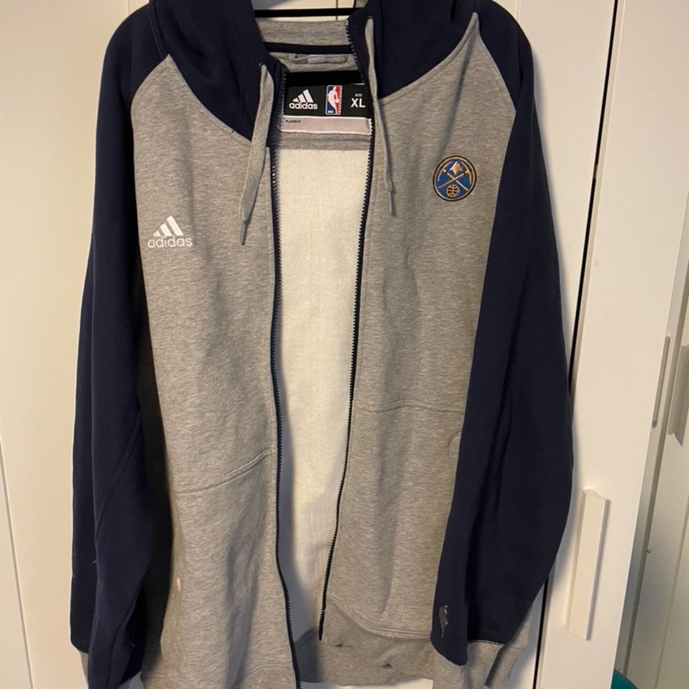 Denver Nuggets NBA Sideline Full Zip Sweatsuit XL